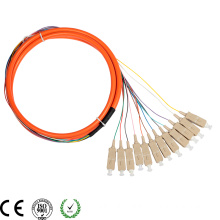 High Quality mm SC/PC 12c Fiber Optic Pigtail
